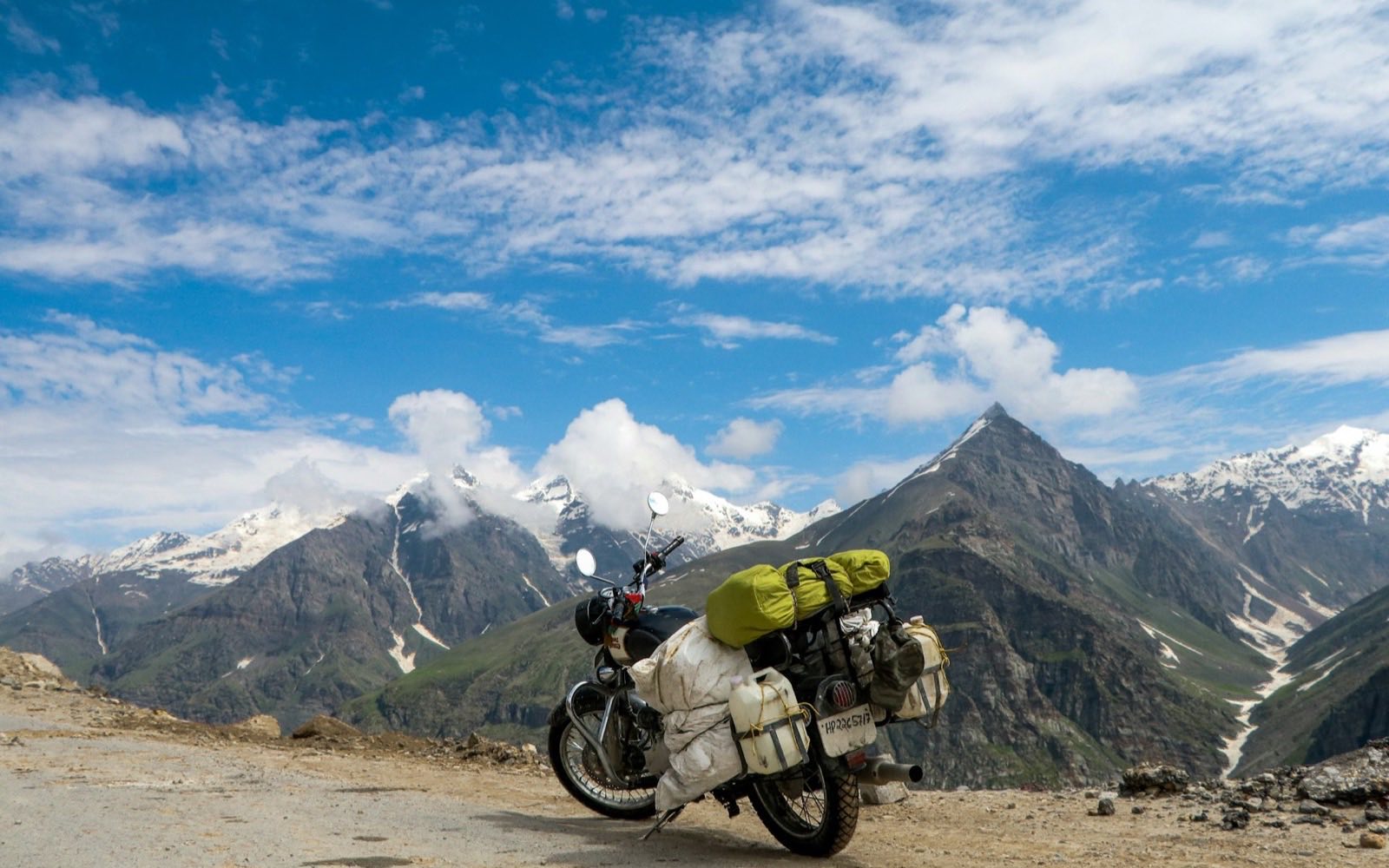 Snow-capped Himalayan peaks