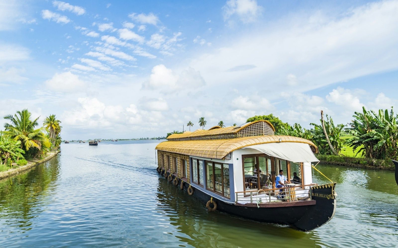 Houseboat on the Kerala backwaters